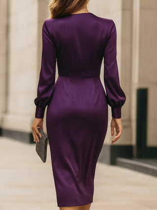 Clara | Wrap Midi Dress