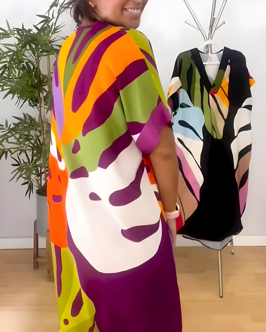 Encarnación | Vestido Arte Geométrico