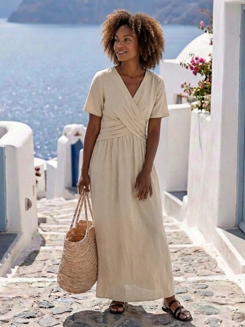 Leire | Vestido Cruzado Atemporal