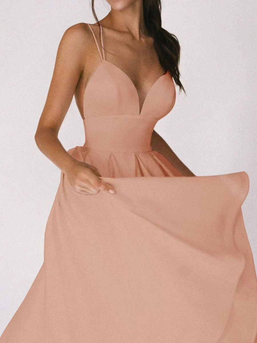 Salma | Vestido Espalda Descubierta