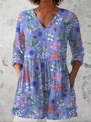 Meadow™ | Wildflower V-Neck Shirt