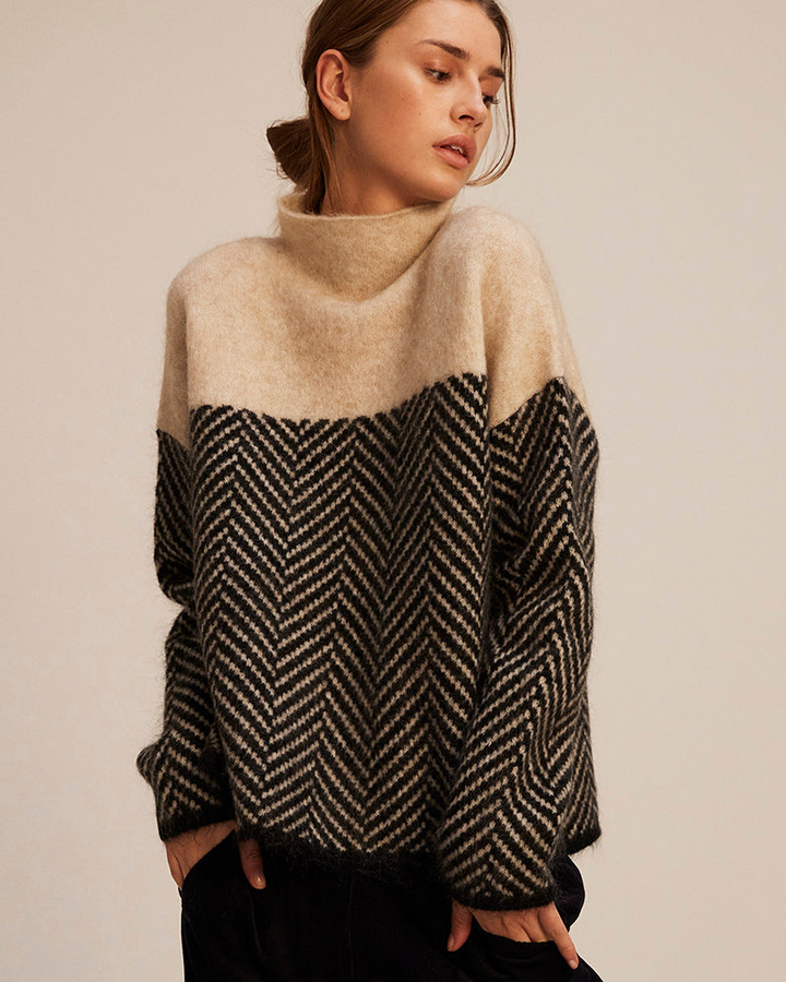 Nélida | Jersey Espiga Elegante