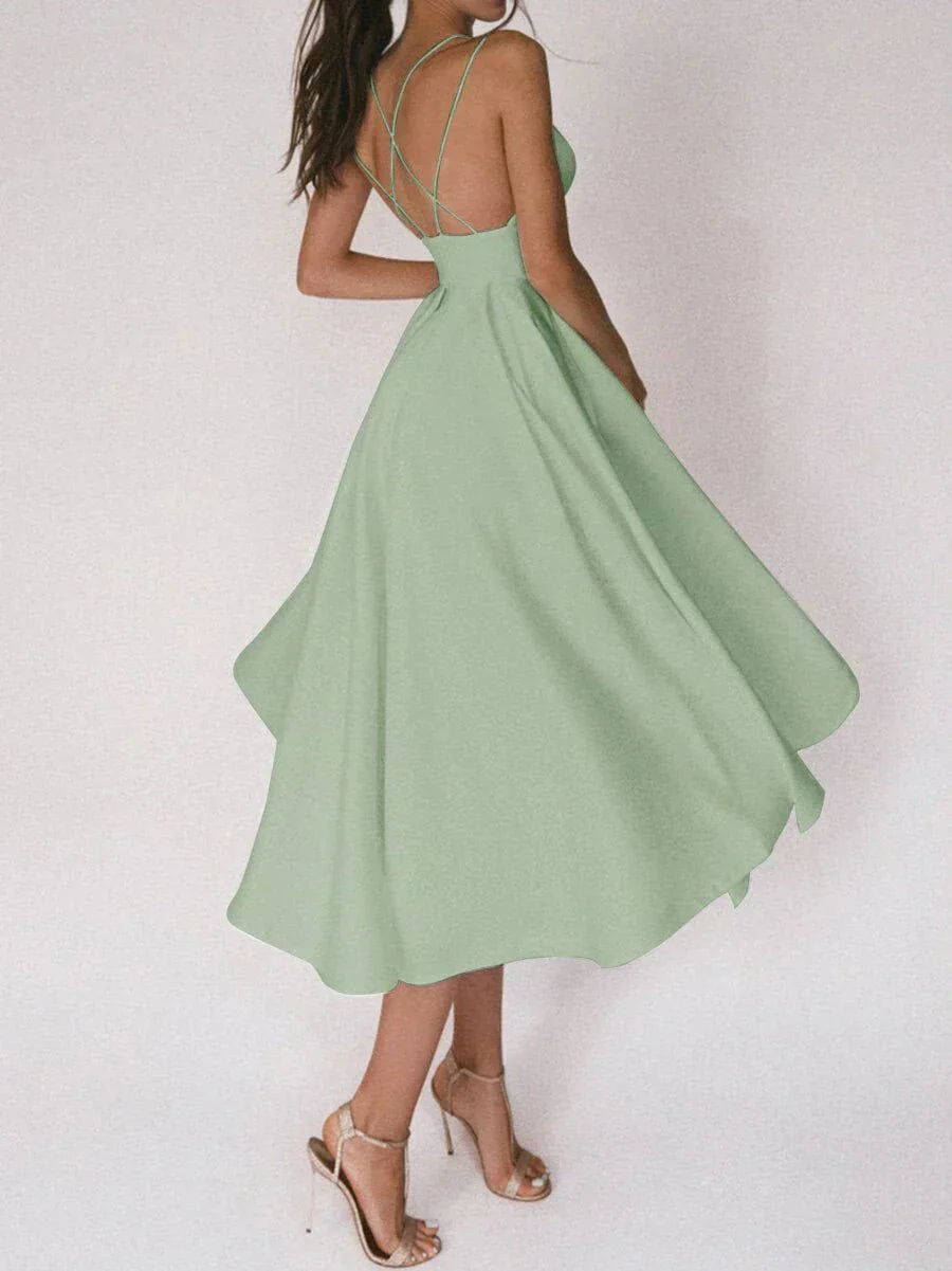 Salma | Vestido Espalda Descubierta