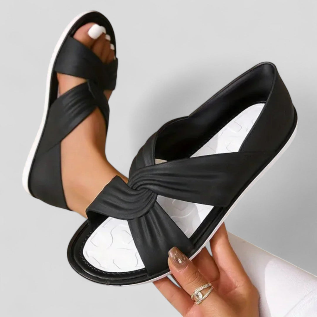 Saturnina | Sandalias Cruzadas Confort