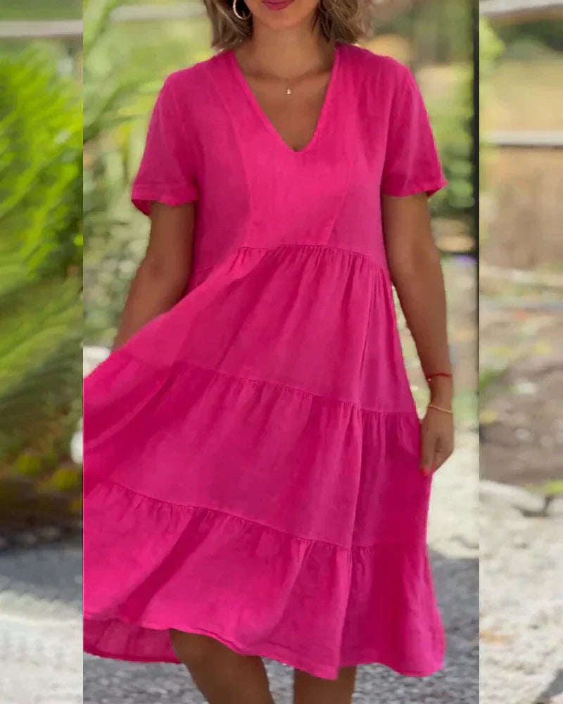 Fiorella | Vestido Bolsillos Laterales