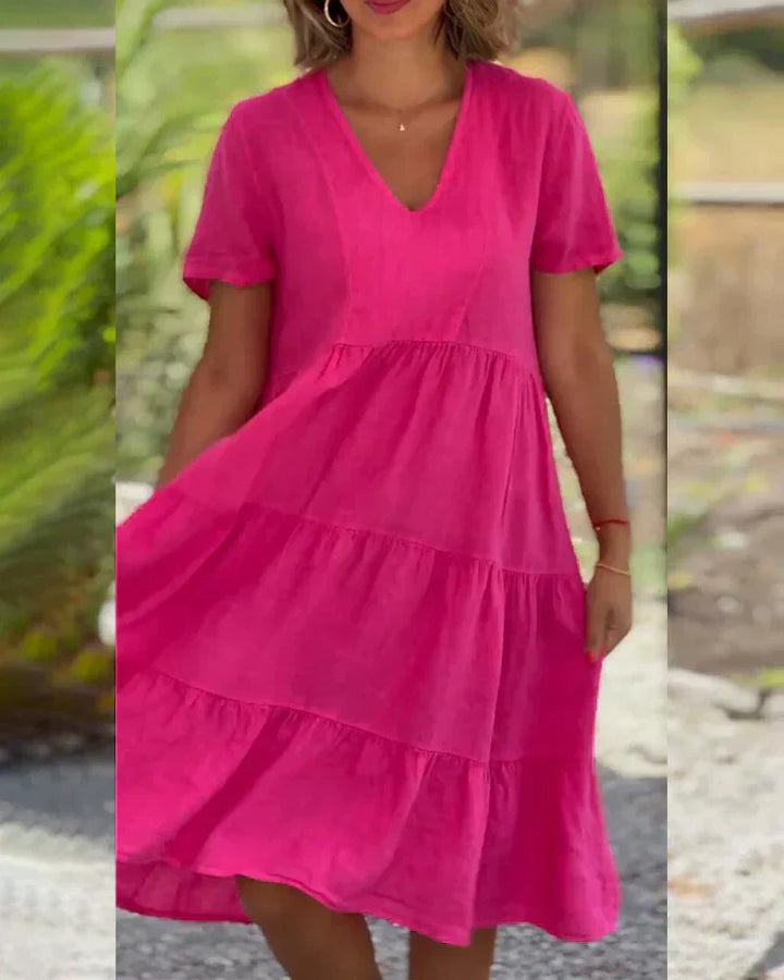 Fiorella | Vestido Bolsillos Laterales