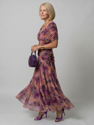 Celandine™ | Twilight Bloom Maxi Dress