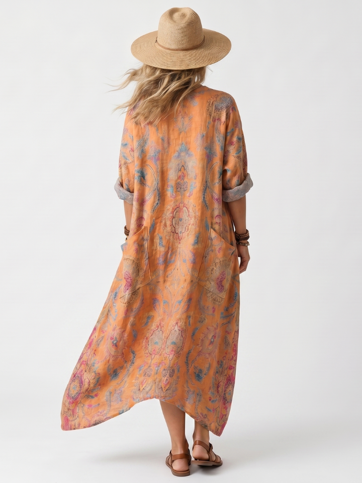 Marisol™ | Sunset Boho Maxi Dress