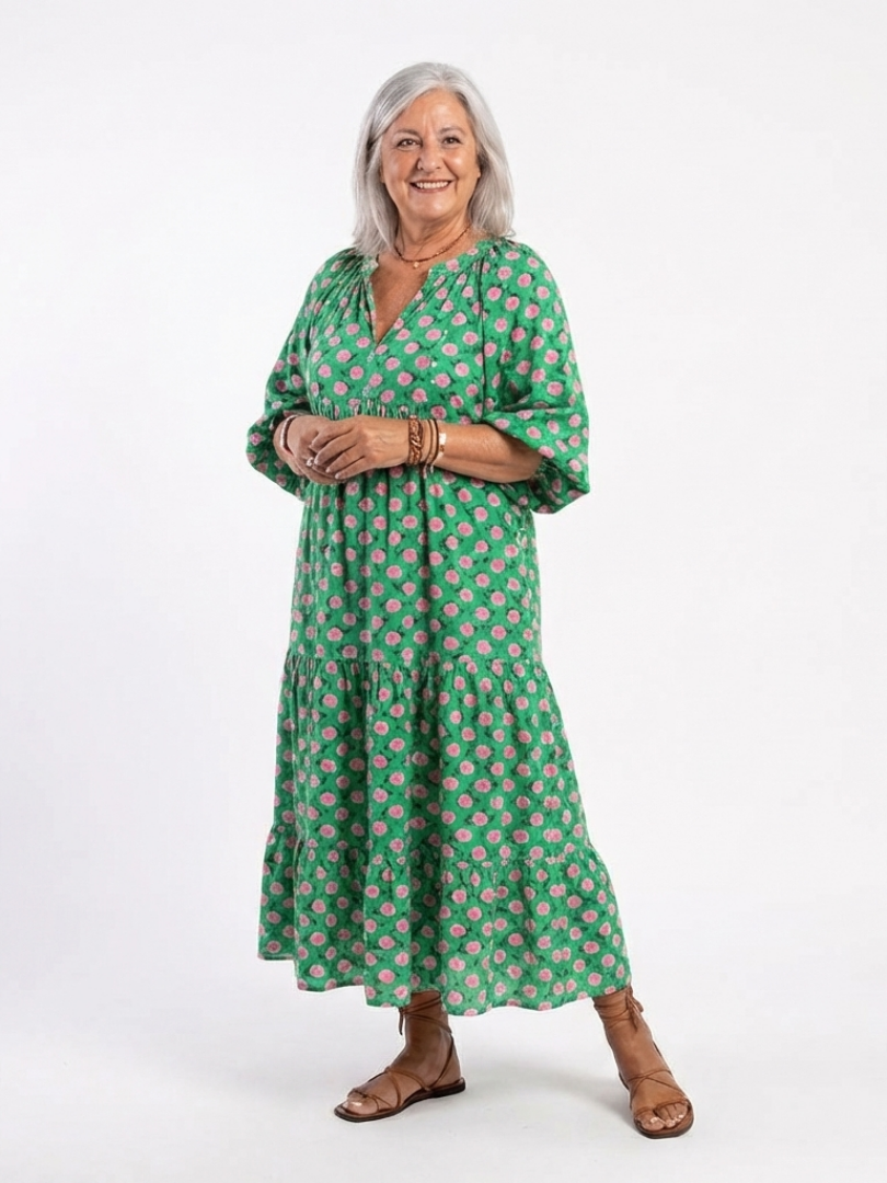 Rosalie™ | Meadow Blossom Maxi Dress