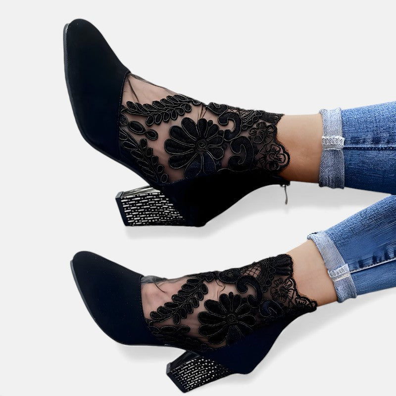 Teófila | Botines Romance Nocturno