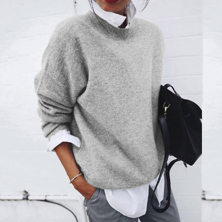 Olive™ | Luxe Moss Green Relaxed Sweater