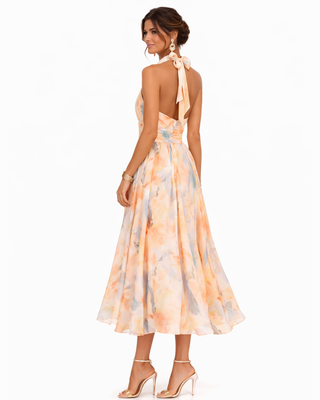 Morwenna™ | Sunset Bloom Maxi Dress