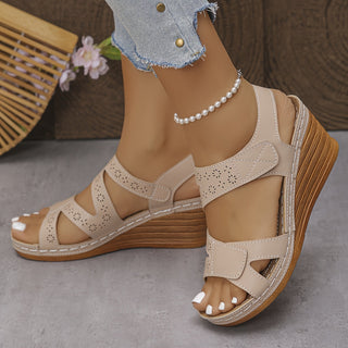 Genevieve™ | Orthopedic Wedge Sandals