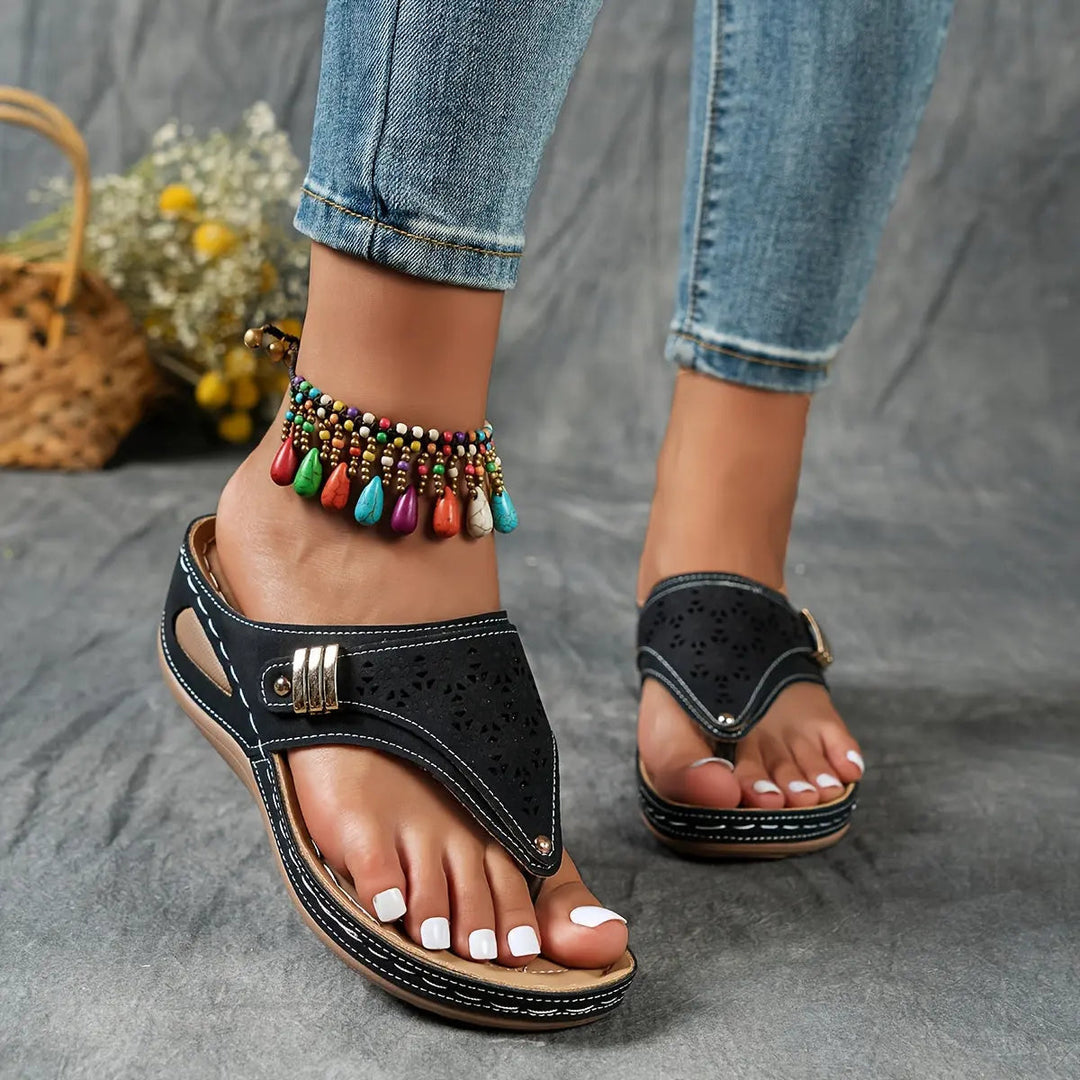 Leovigilda | Sandalias Confort Luminoso