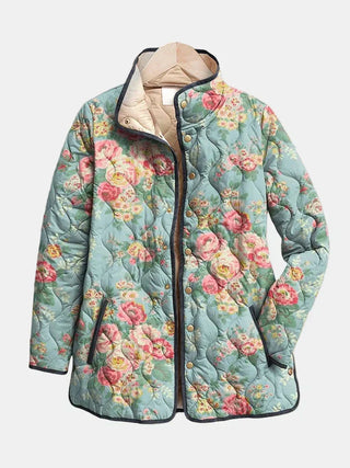 Seraphina™ | Vintage Rose Quilted Jacket