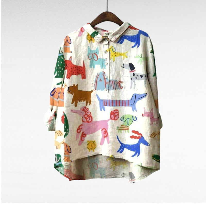 Toda | Blusa Ilustrada Encantadora
