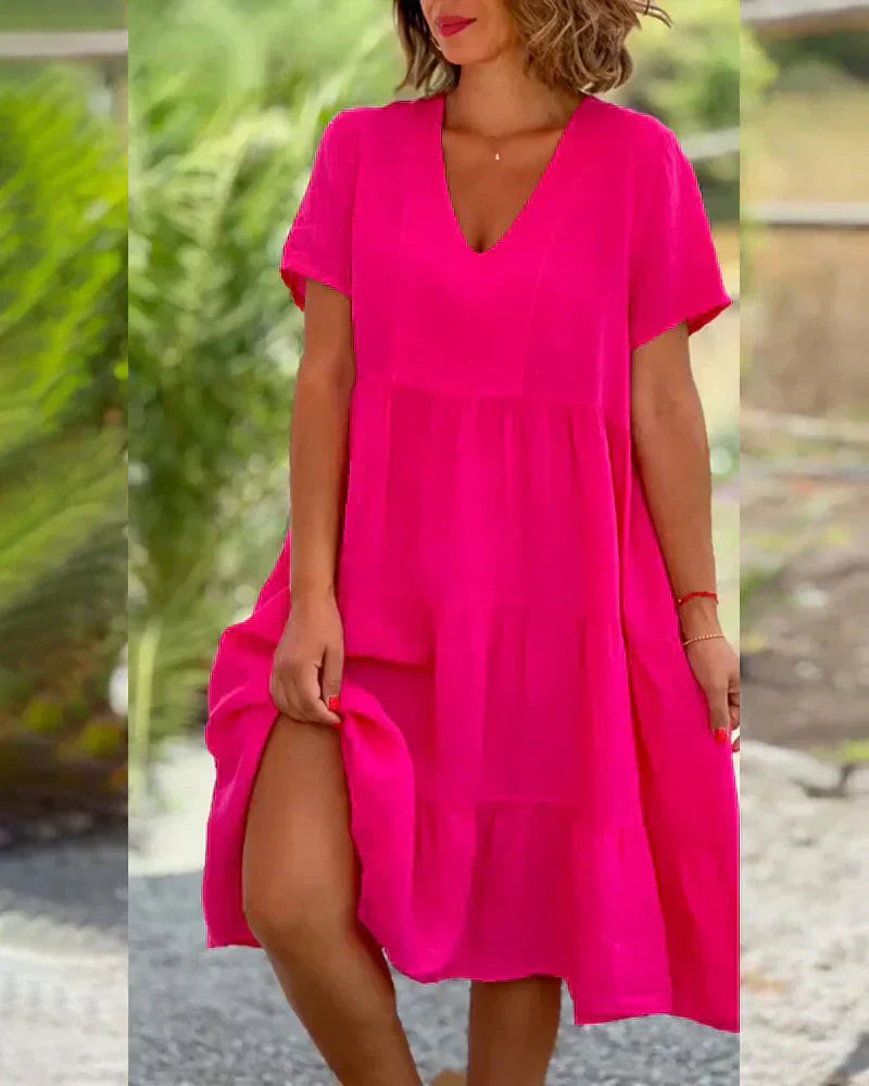 Fiorella | Vestido Bolsillos Laterales