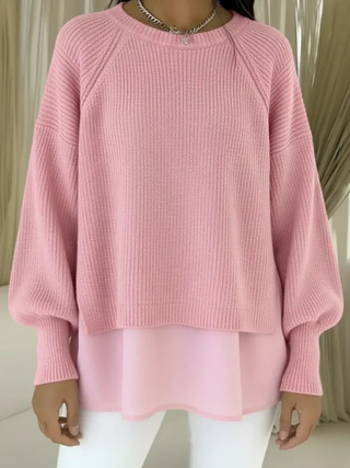 Aveline™ | Layered Autumn Sweater