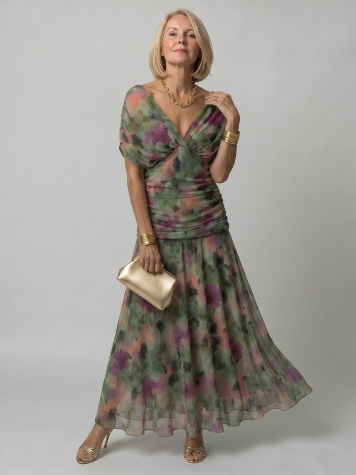 Celandine™ | Twilight Bloom Maxi Dress