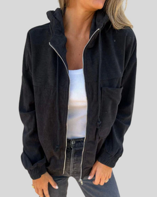 Winslow™ | Denim Blue Luxe Hooded Jacket