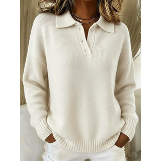 Florence™ | Polo-Neck Autumn Sweater