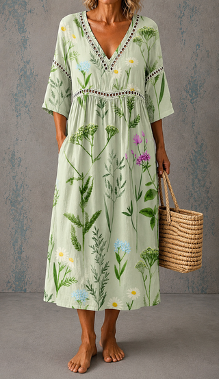 Meadow™ | Wildflower Whisper Maxi Dress
