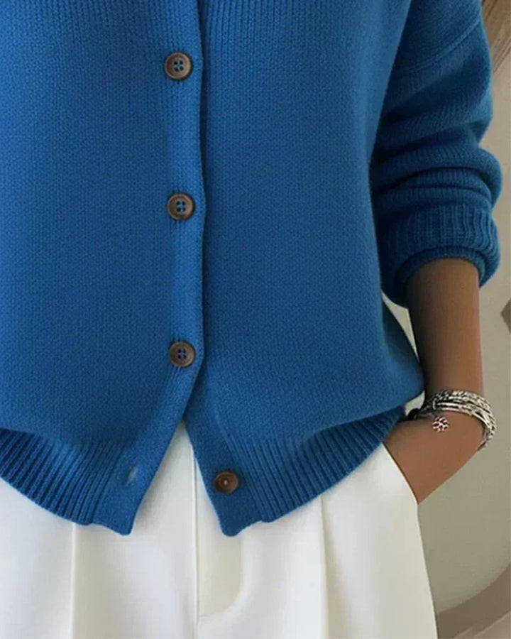 Cecily™ | Statement Collar Autumn Cardigan