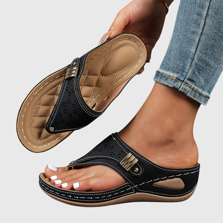 Nicolasa | Sandalias Brillo de Zamora