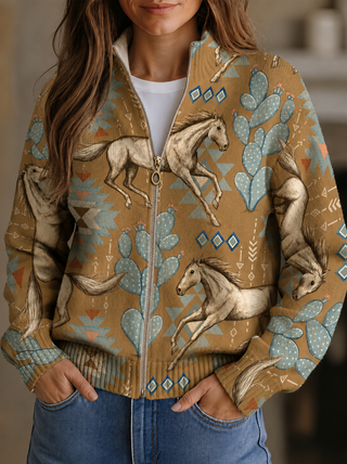 Bryony™ | Desert Spirit Zip Cardigan