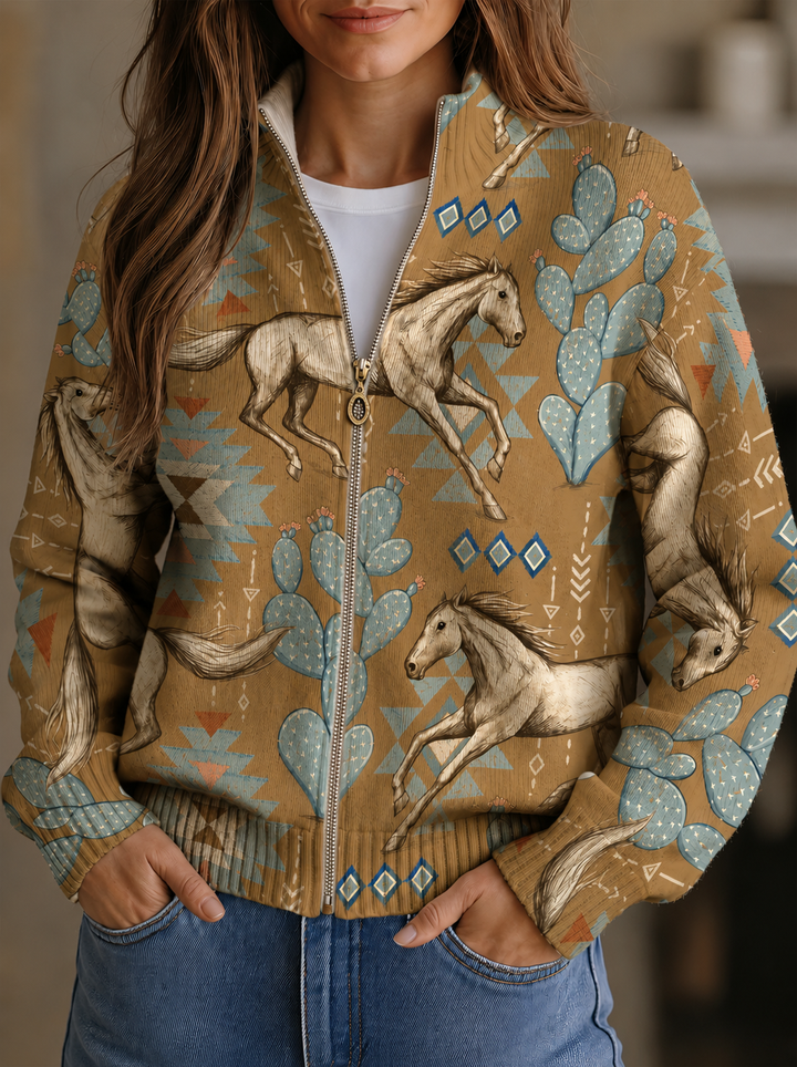 Bryony™ | Desert Spirit Zip Cardigan