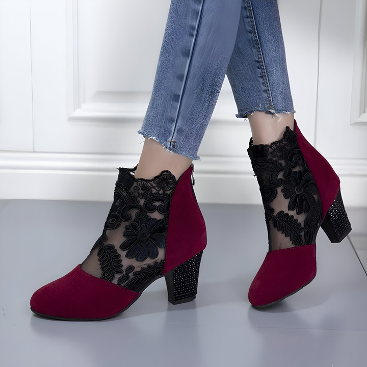Fructuosa | Botines Encaje Majestuoso