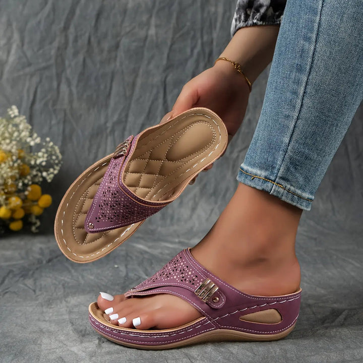 Leovigilda | Sandalias Confort Luminoso