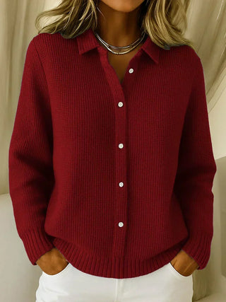 Rosalie™ | Textured Knit Button Cardigan