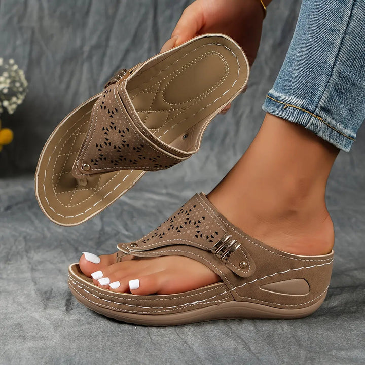 Leovigilda | Sandalias Confort Luminoso