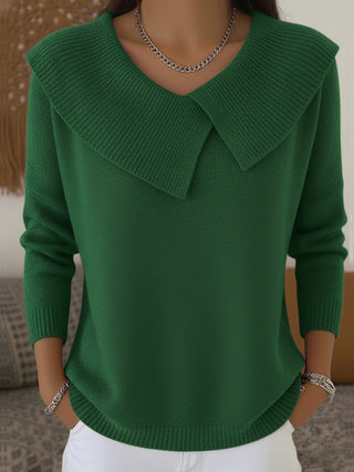 Isadora™ | Statement Collar Autumn Sweater