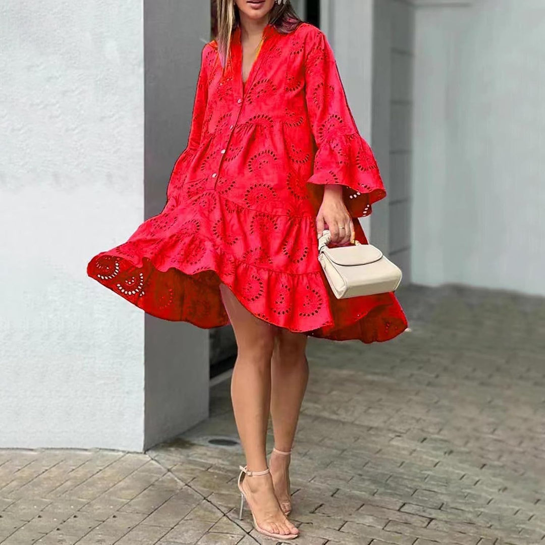 Guadalupe | Vestido Bordado Calado