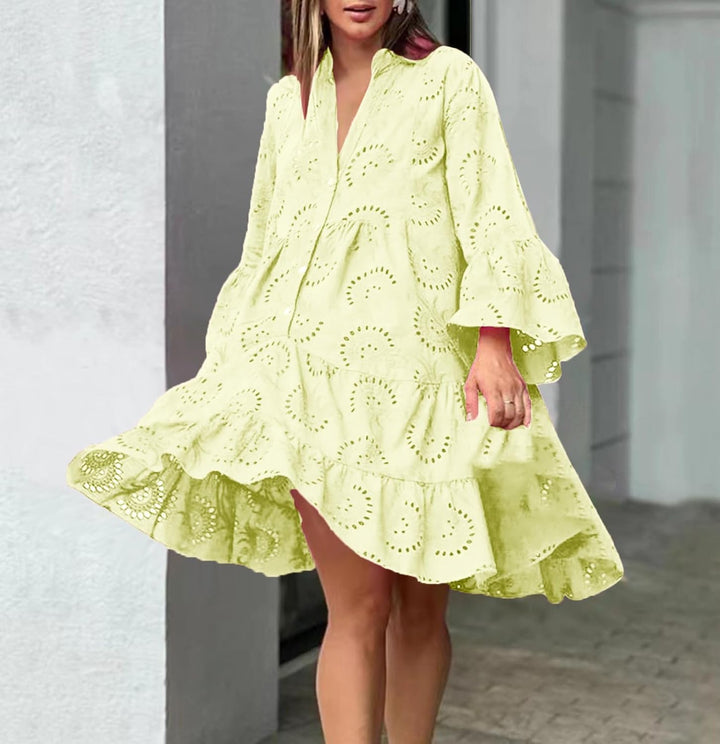 Guadalupe | Vestido Bordado Calado