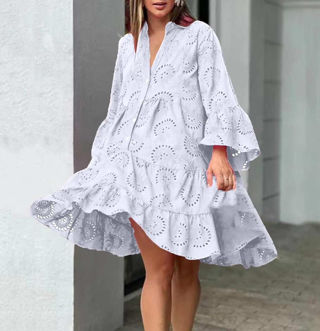 Guadalupe | Vestido Bordado Calado