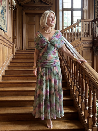 Celandine™ | Twilight Bloom Maxi Dress