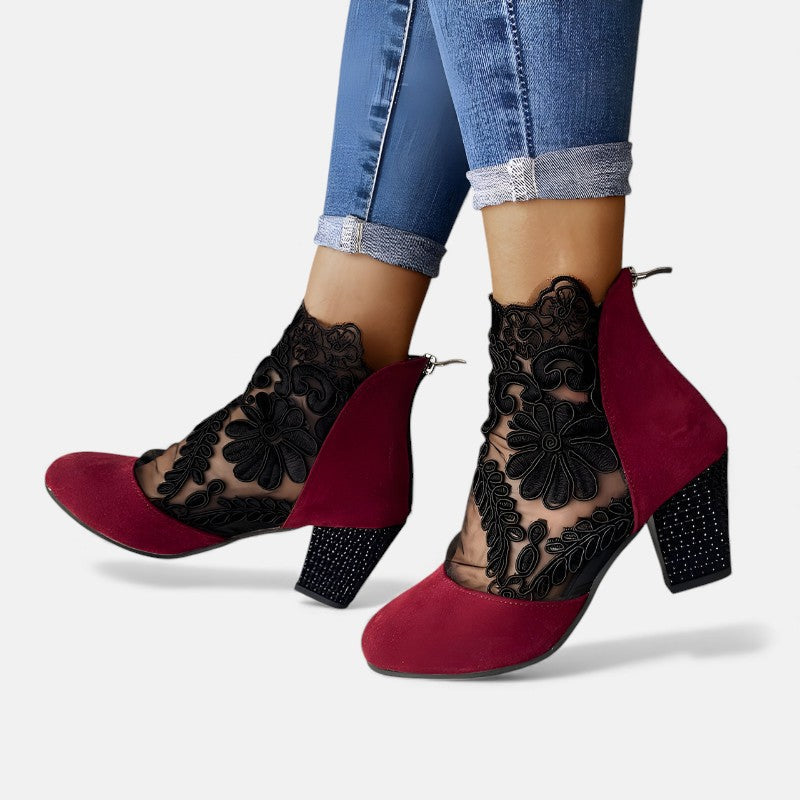 Teófila | Botines Romance Nocturno