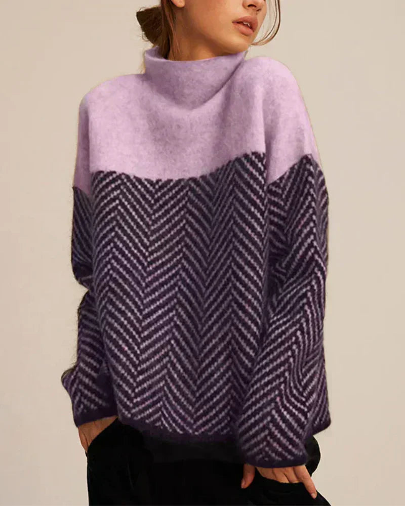 Nélida | Jersey Espiga Elegante