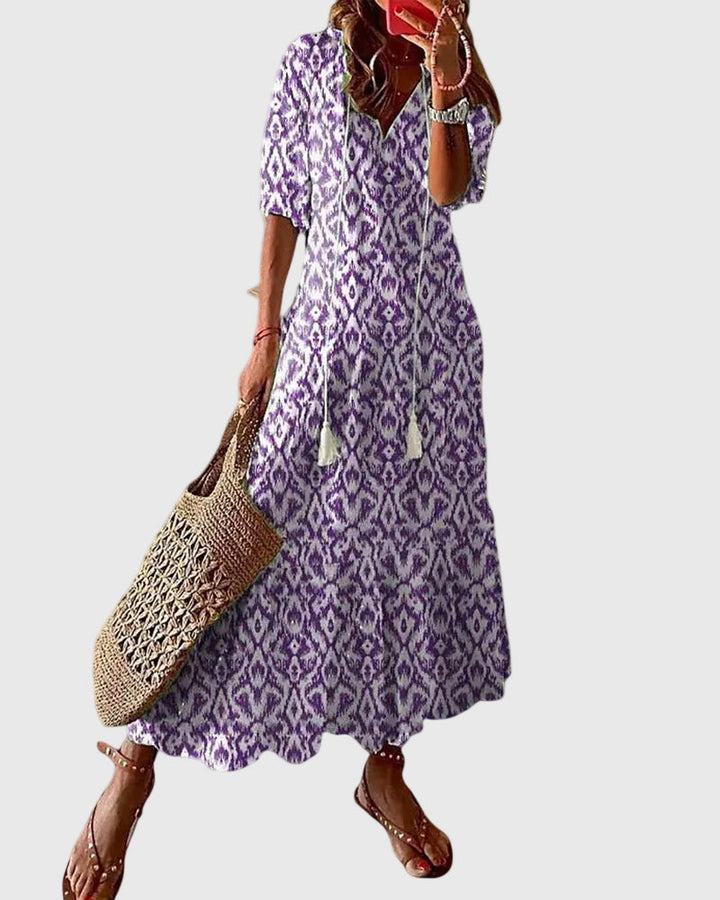 Tamara | Vestido Espíritu Mediterráneo