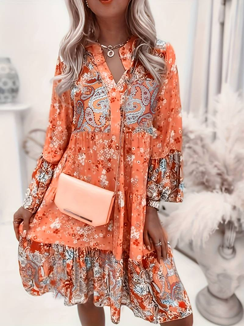 Brisa | Vestido Brillo Floral