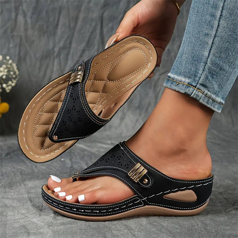 Leovigilda | Sandalias Confort Luminoso