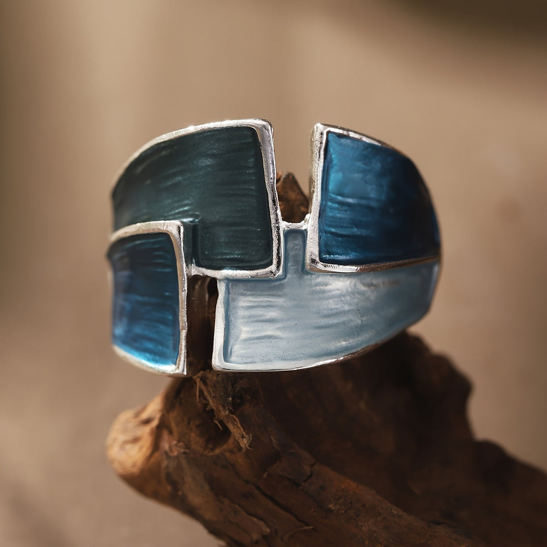 Berenguela | Anillo Esmeralda Geométrico