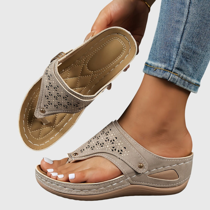 Nicolasa | Sandalias Brillo de Zamora