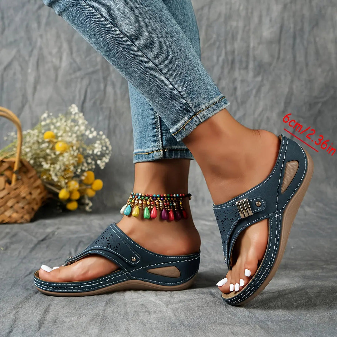 Leovigilda | Sandalias Confort Luminoso