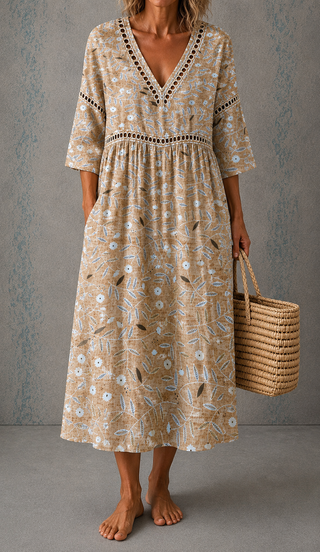 Autumn™ | Meadow Blossom Maxi Dress