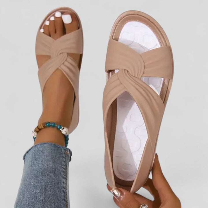 Saturnina | Sandalias Cruzadas Confort