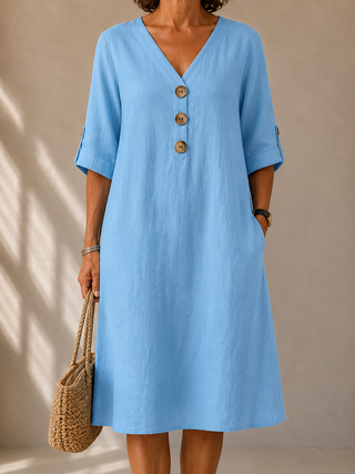 Sophie™ | Sky Breeze Midi Dress